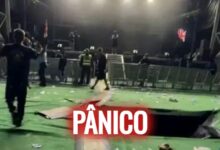 Tragédia fatal: Estrutura cede em feira portuguesa