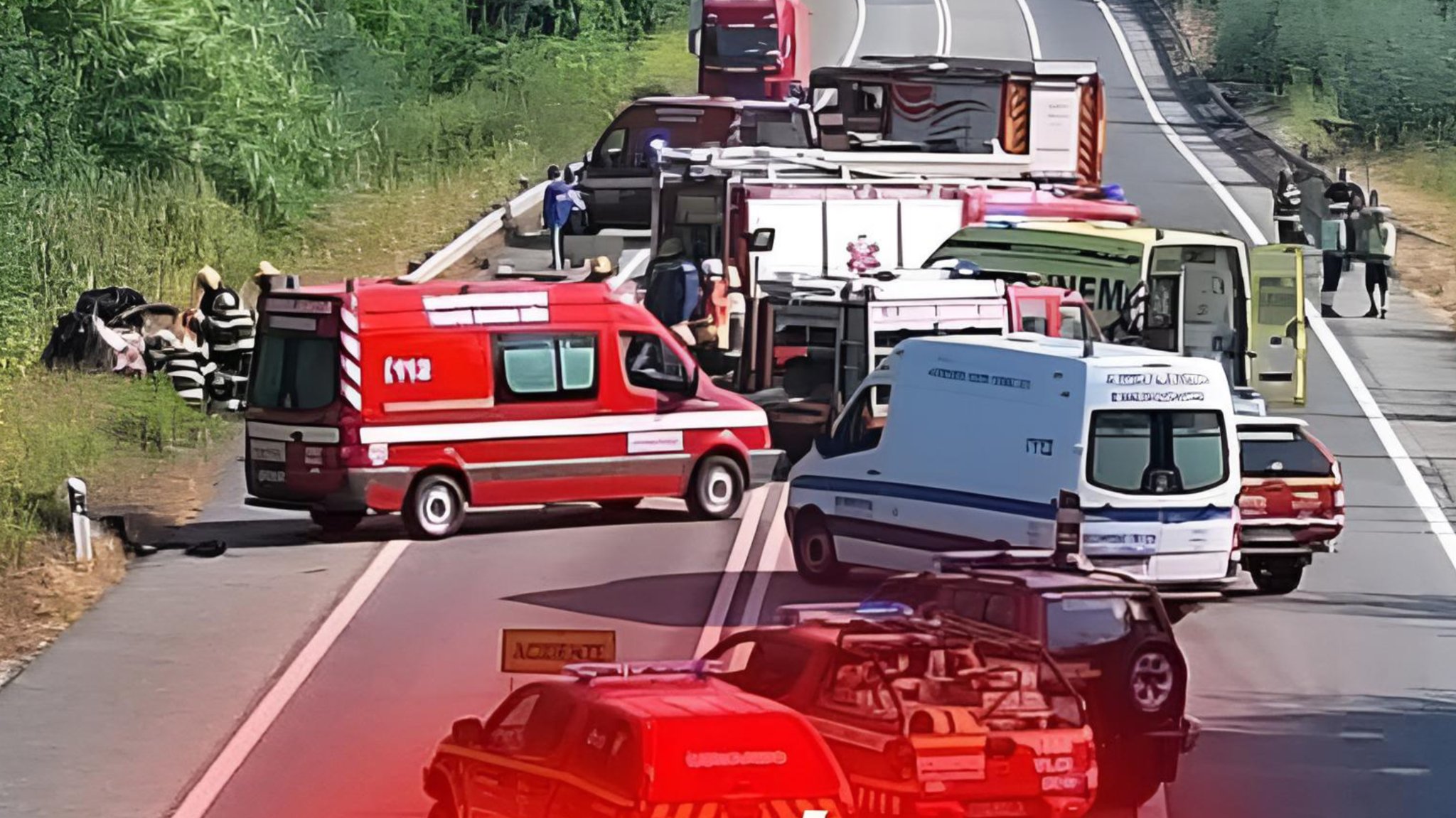 Acidente na A35 em Carregal do Sal deixa quatro feridos, um em estado grave