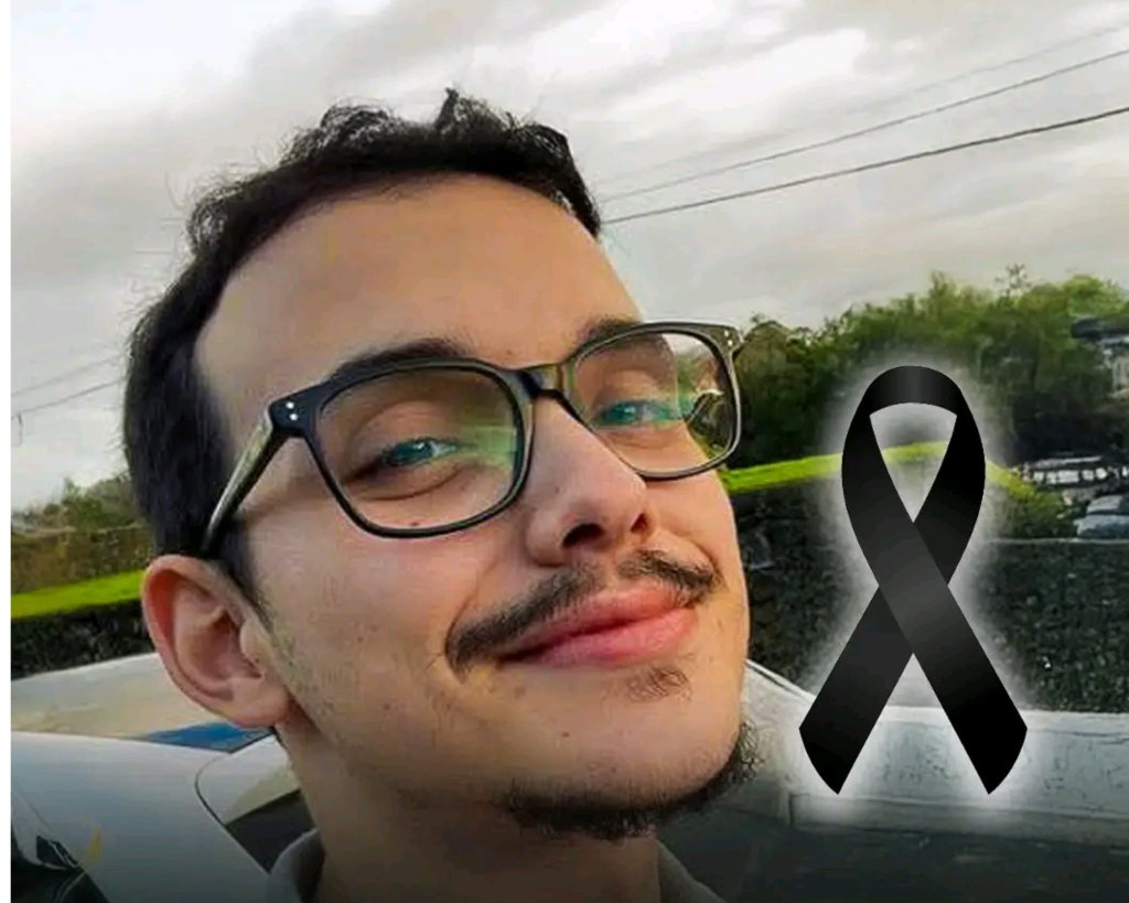 Frederico Medeiros, o jovem português de 21 anos, que faleceu