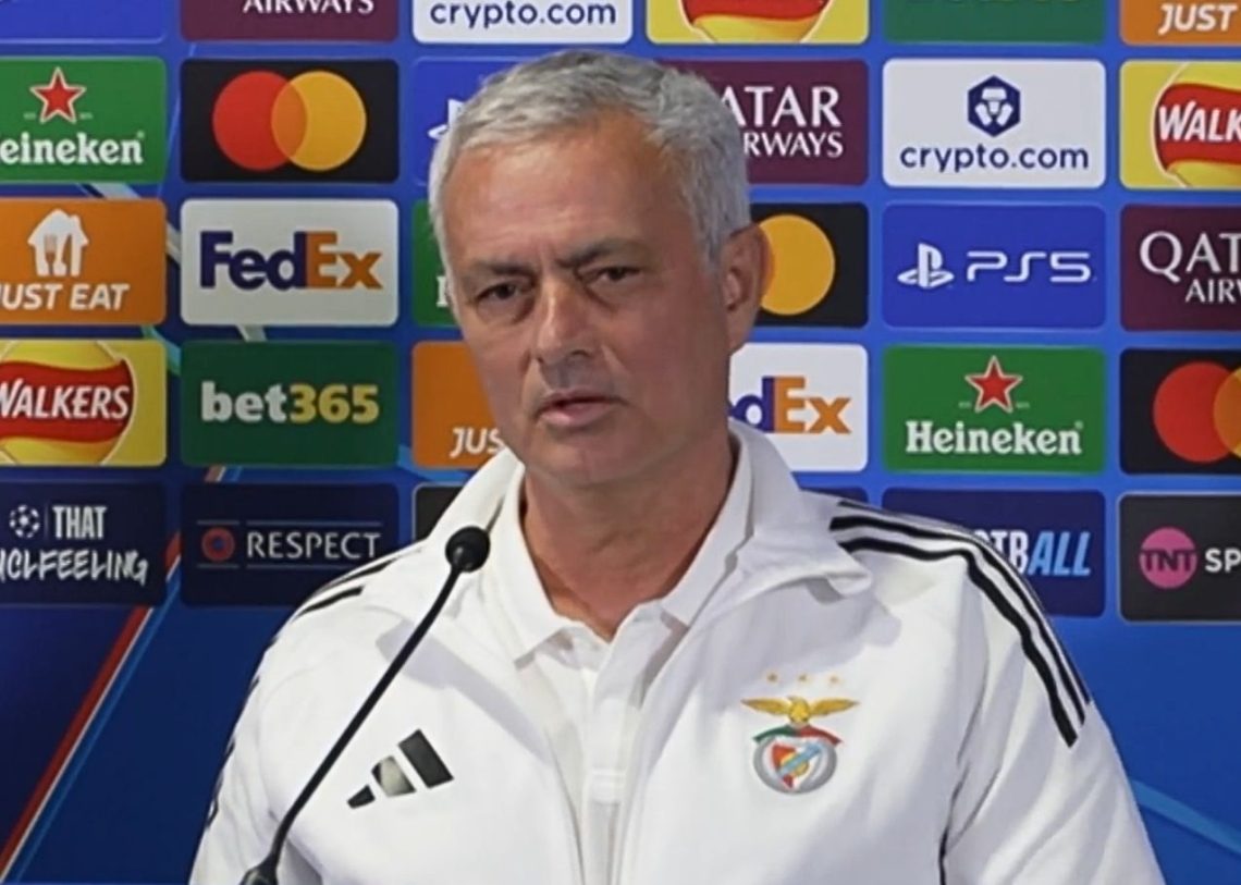 José Mourinho DEIXA AVISO antes do Clássico: “Jogámos bem contra uma equipa superior ao FC Porto”