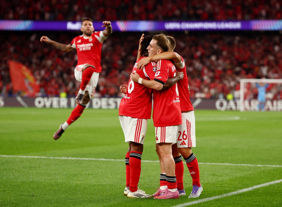 Liga dos Campeões: Benfica estreia-se a vencer na presente edição da prova