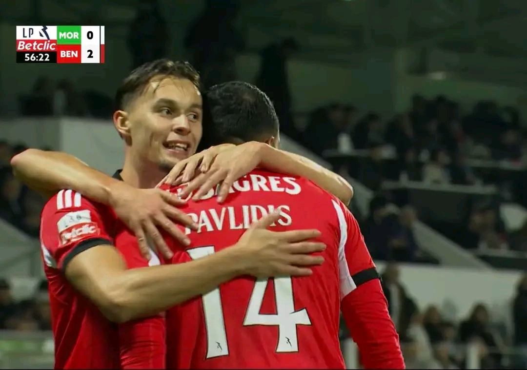 (VÍDEO) Os golos do jogo entre o Moreirense e o Benfica (14ª jornada)