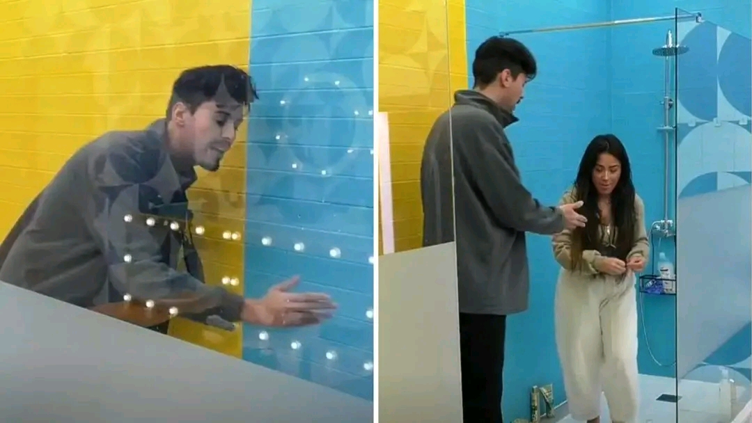 “Começa a ser limpa”: Leandro encontra “cuecas” de Liliana na banheira e arrasa concorrente