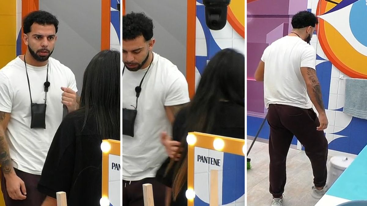 Azedou! Fábio exalta-se, é acusado por Liliana e dá pontapé: “Agora empurrei-a…”