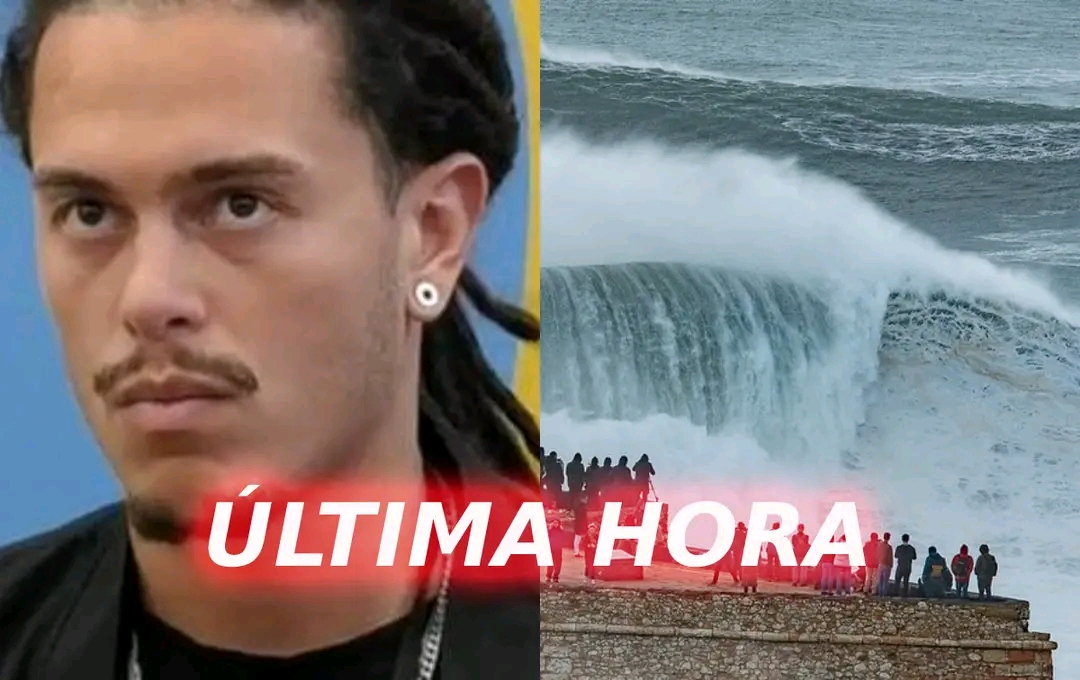 Carro de Maycon caiu ao mar na Nazaré: Já há mergulhadores no local