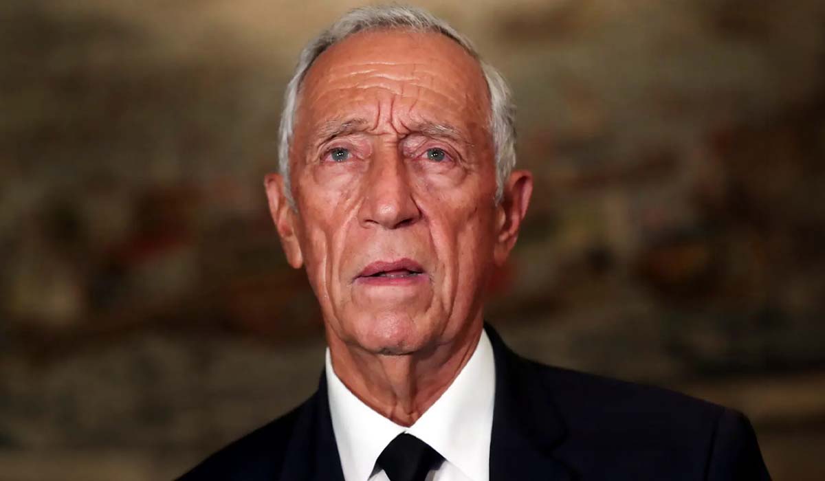 Presidente da República Marcelo Rebelo de Sousa de luto