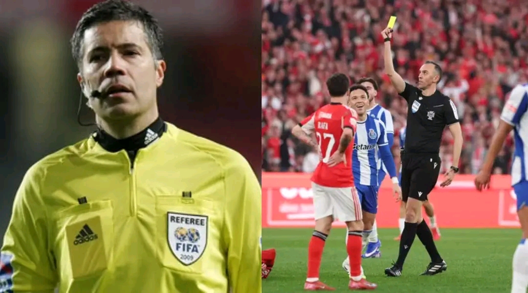 João Pinheiro teve uma reunião com Lucílio Baptista no Estádio da Luz após o Benfica-FC Porto
