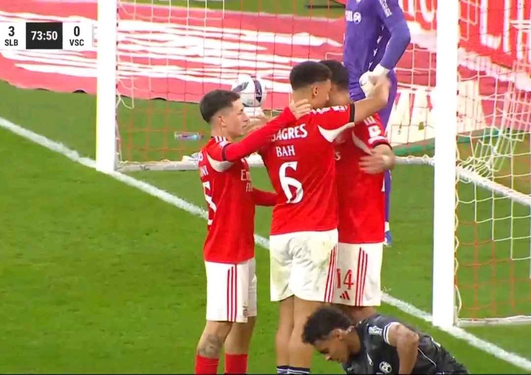 (VÍDEO) Os golos do jogo entre o Benfica e o Vitória SC