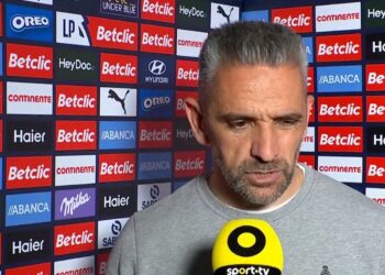 As declarações de Rui Borges após a derrota no dérbi contra o Benfica