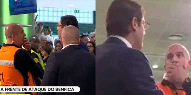 Rui Costa insultado à chegada a Alvalade e não se ficou
