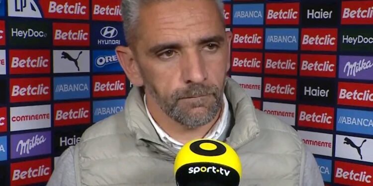 As declarações de Rui Borges após o empate contra o AVS