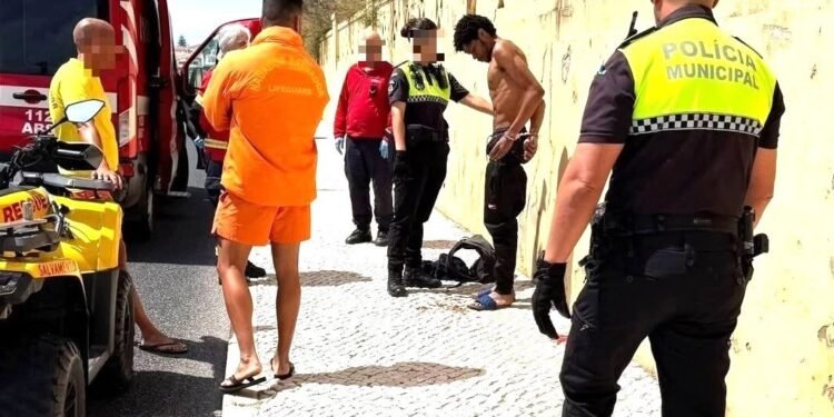 Detido na Marginal após Assaltar Banhistas na Praia de Carcavelos
