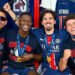 João Neves, Nuno Mendes, Gonçalo Ramos e Vitinha recebidos por Macron após título do PSG